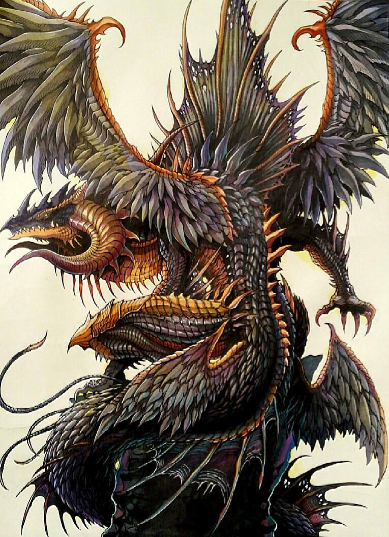 black dragon,龙