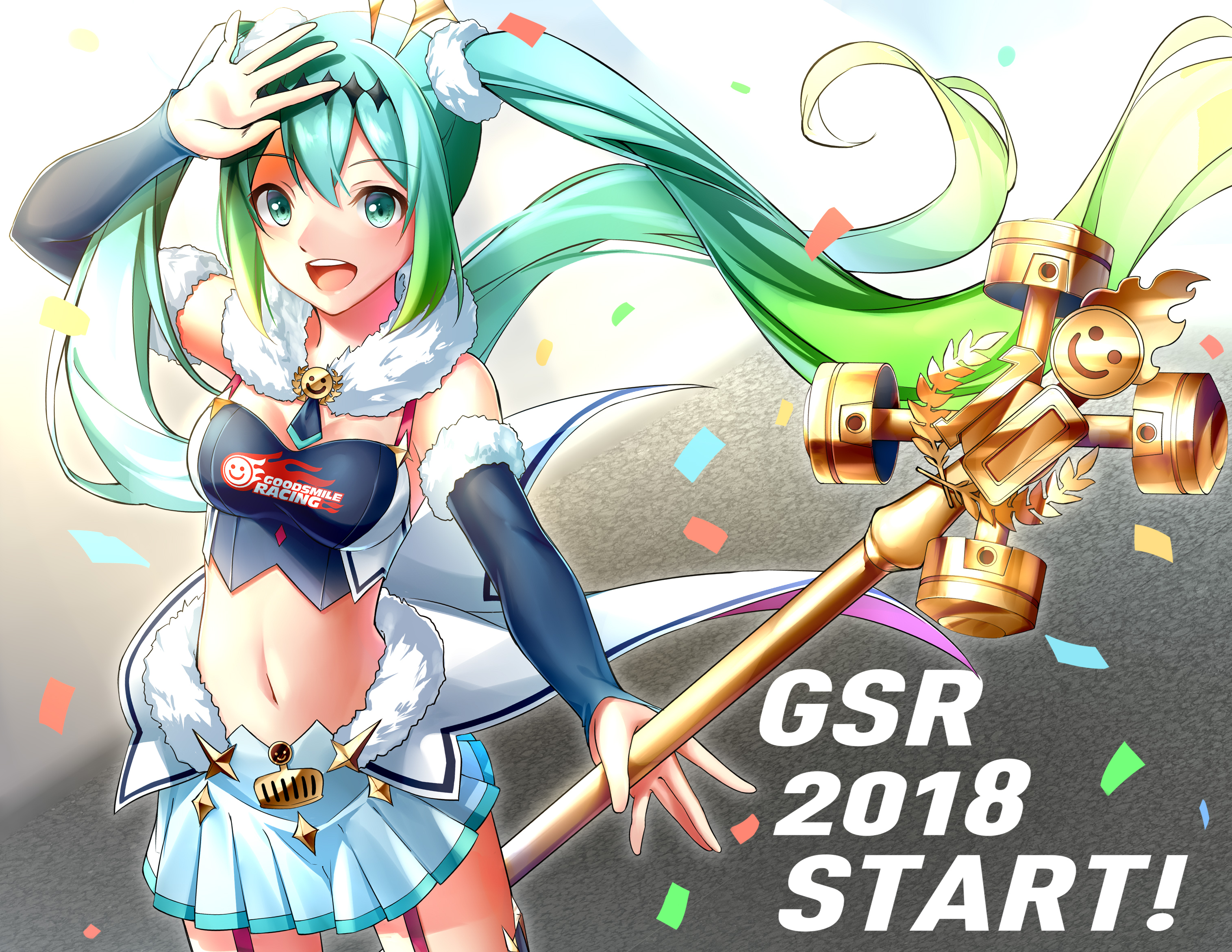 gsr2018初音未来赛车初音