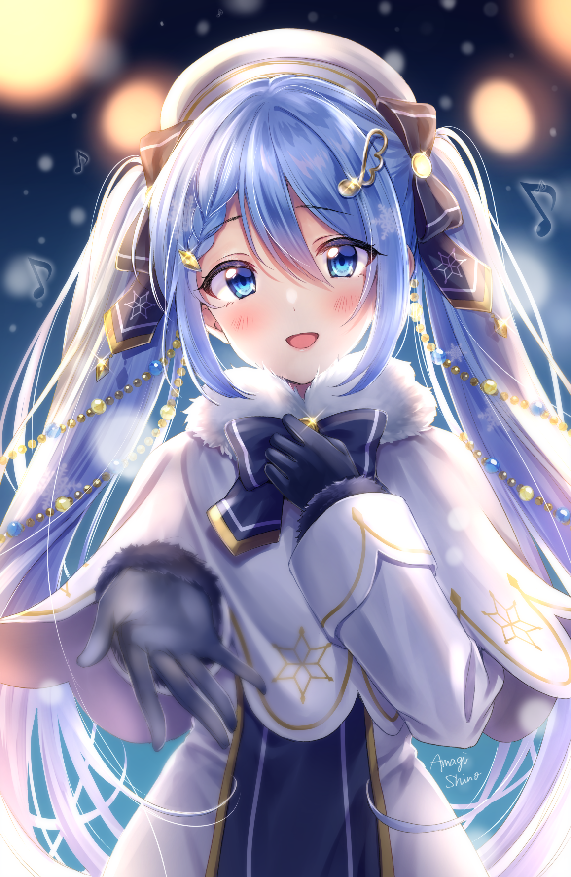 snow miku 2021-vocaloid初音未来