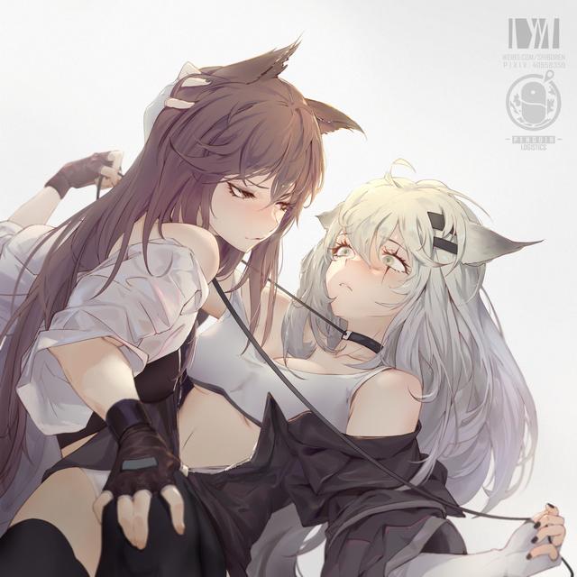 明日方舟同人绘画作品画师推荐:一大袋喵
