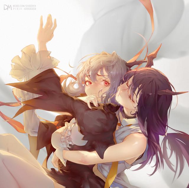 明日方舟同人绘画作品画师推荐:一大袋喵