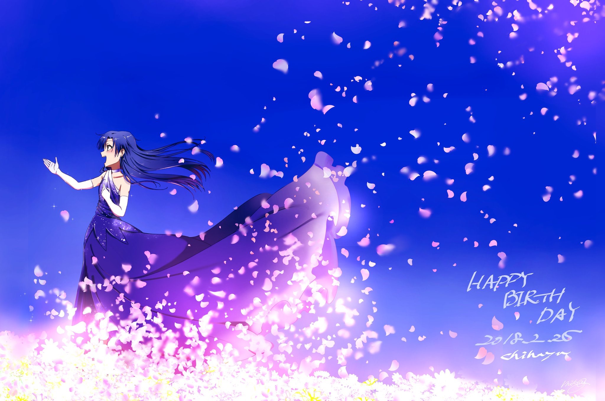 如月千早偶像大师如月千早2月25日は千早の誕生祭如月 触站