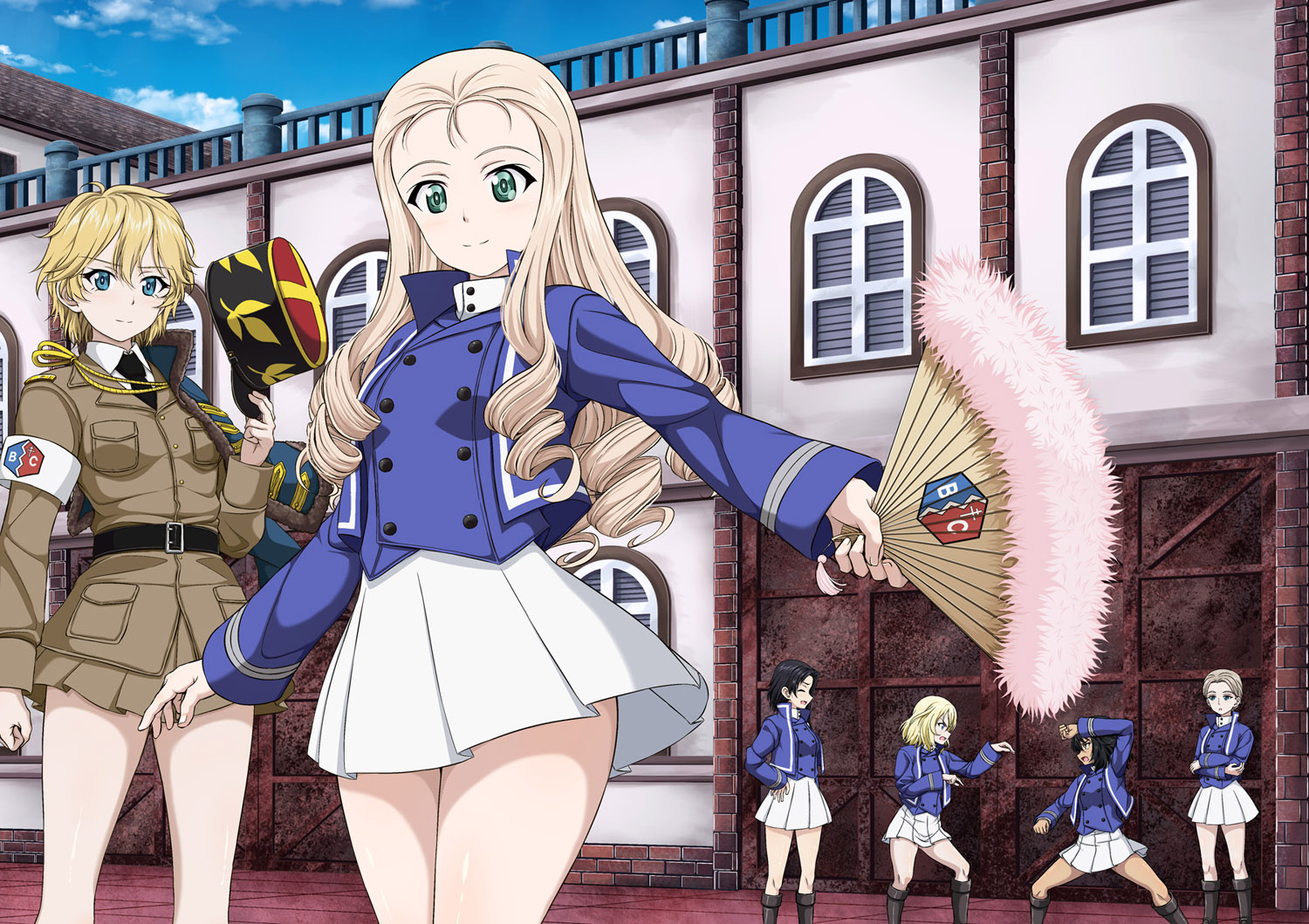 自由学園戦車道部少女与战车アスパラガス押田ボルド 触站