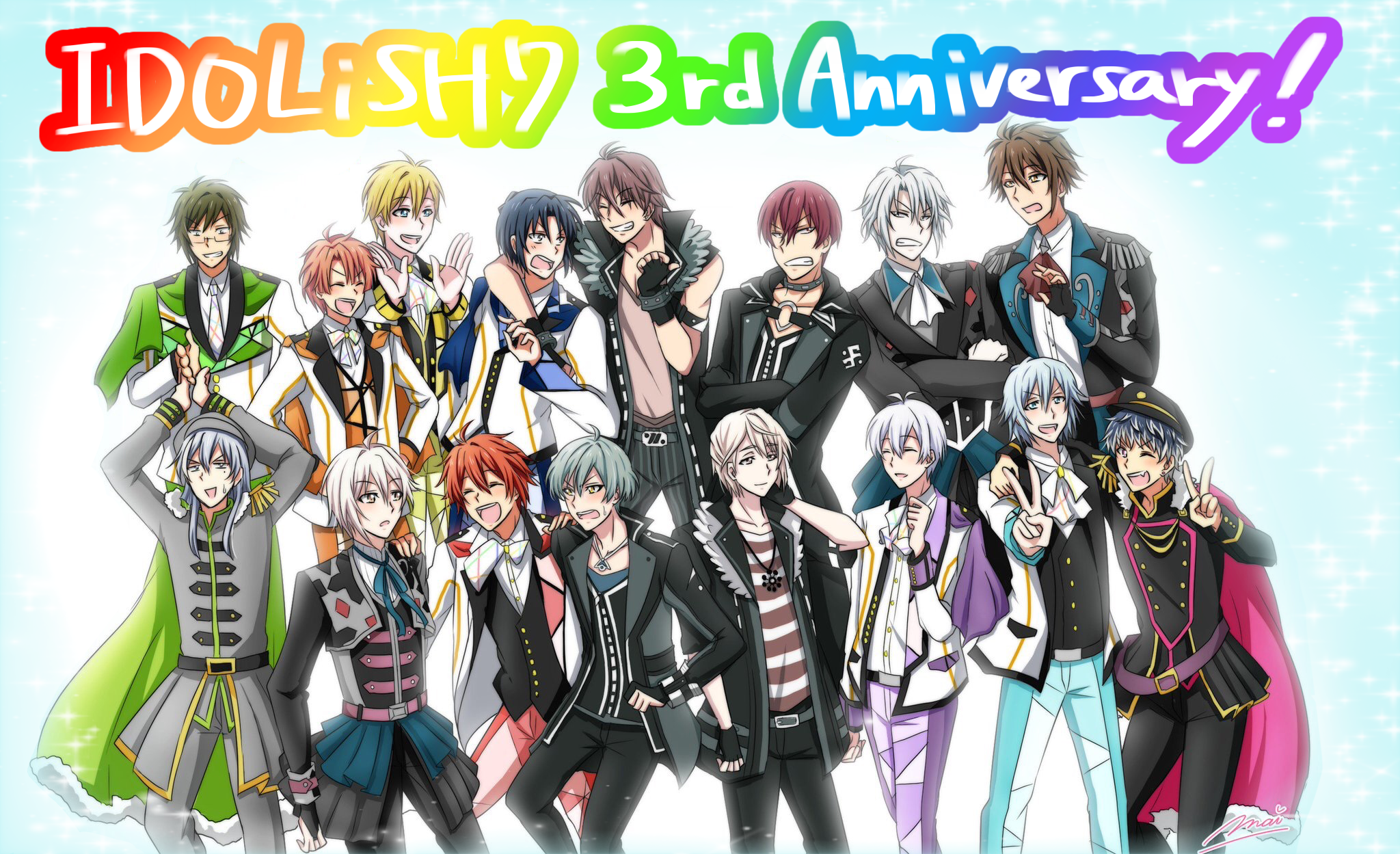 アイナナ3周年图片大全 アイナナ3周年高清图片壁纸 触站