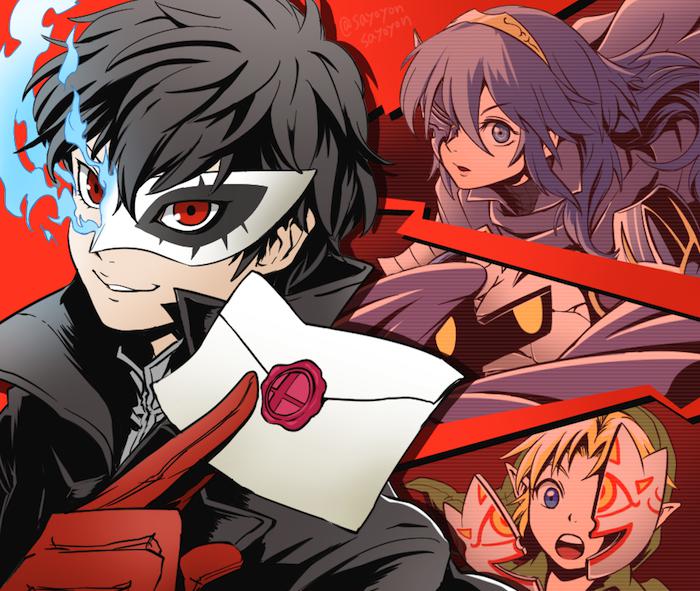 ジョーカー参戦 大乱斗spquizfor女神异闻录5joker露 触站