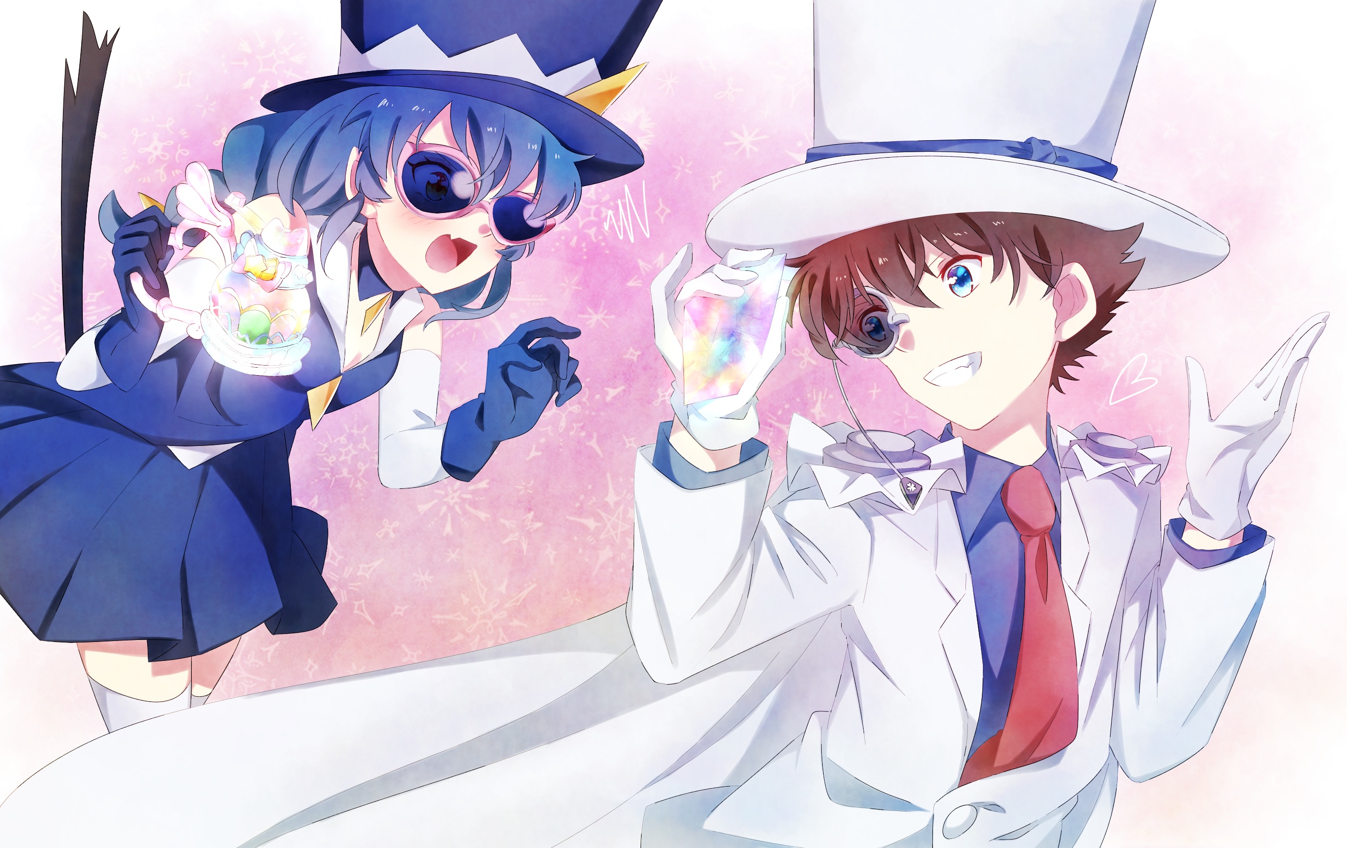 怪盗キッドとブルーキャット 触站