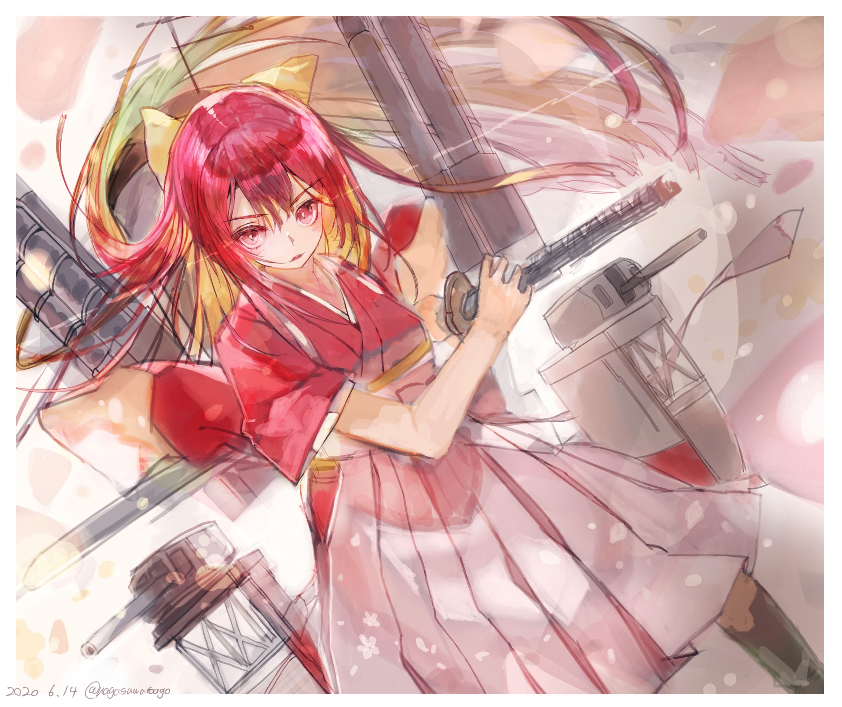 神風插图舰队收藏神風 艦隊これくしょん 神風帯刀艦娘 触站