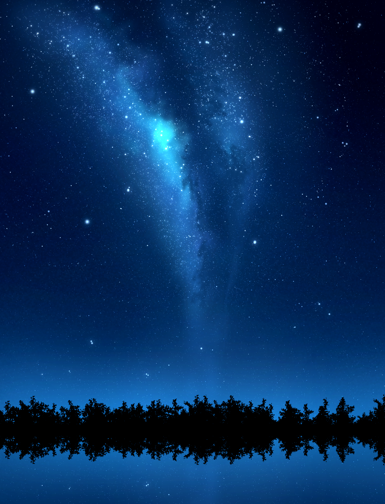 星々背景风景创作原创空星空夜空星夜银河 触站