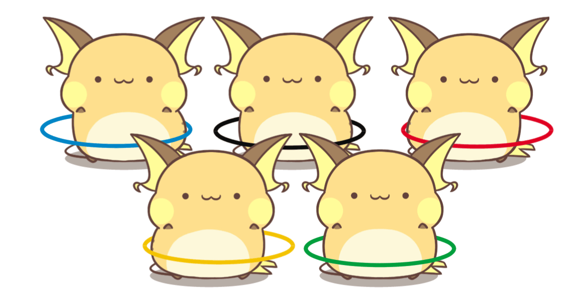 奥林匹克运动会 Ugoiraカフェライチュウ 触站