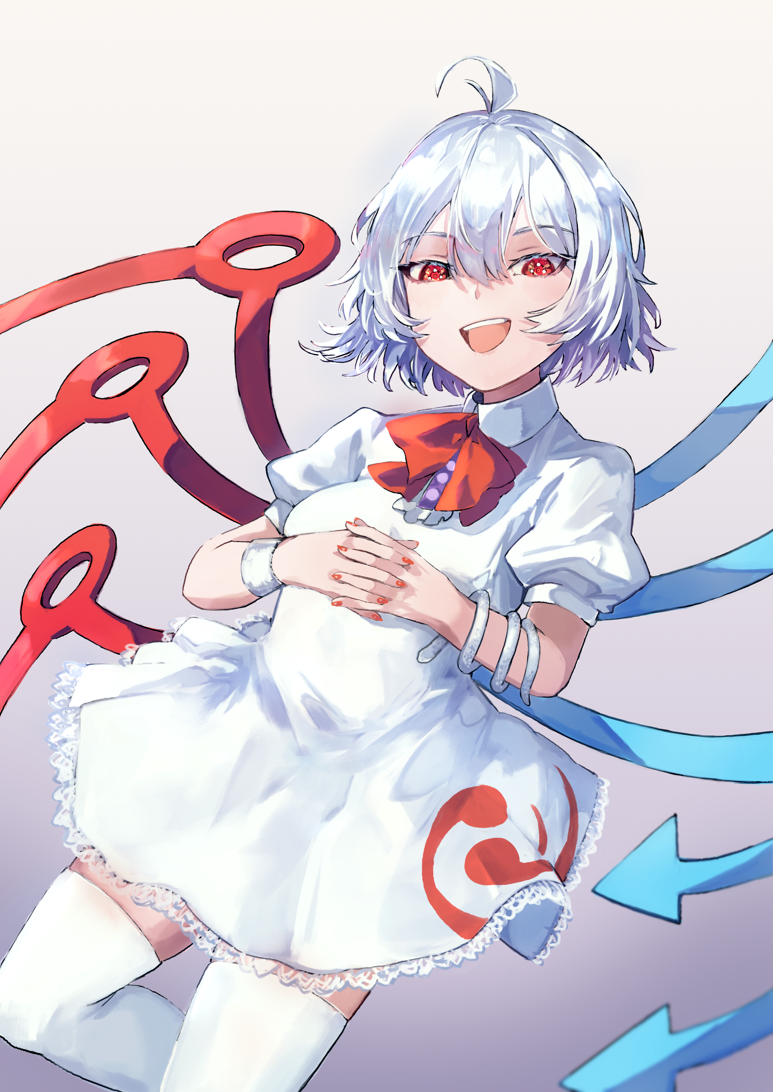 白漆封兽鵺白ぬえ東方色違娘 触站